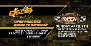 ‘Hard Clay Open’ At Orange County Fair Speedway Postponed To Sunday, April 9; Entire Weekend Schedule Adjusted Back By 24 Hours