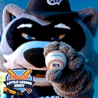 HV Renegades Sending Rascal and FREE Tickets to Little League Night at OCFS