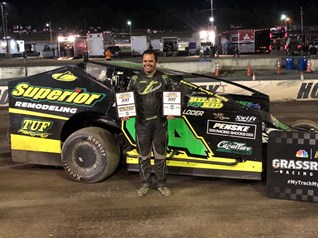 07/13/19 - Anthony Perrego Wins both 358 SB Mod Features