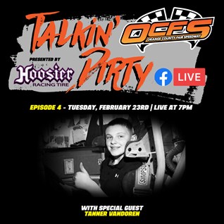 Tanner VanDoren on Talkin' Dirty Live 2/23 at 7PM