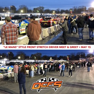 "Le Mans" Style Meet & Greet at May 15 Escape Powersports Plus Night