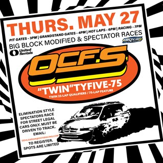 Spectator Races on May 27th - Sign Up