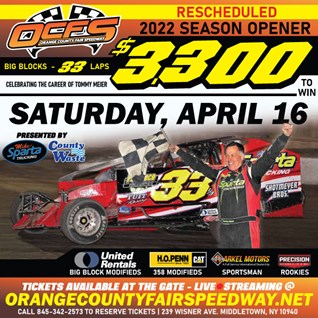 Opening Night Program to Carry Over to Saturday April 16th