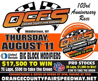 August 11th - The “103” anniversary race