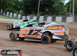 7/5/23 Anthony Perrego Wins OCFS 30 Lap Big Block Feature