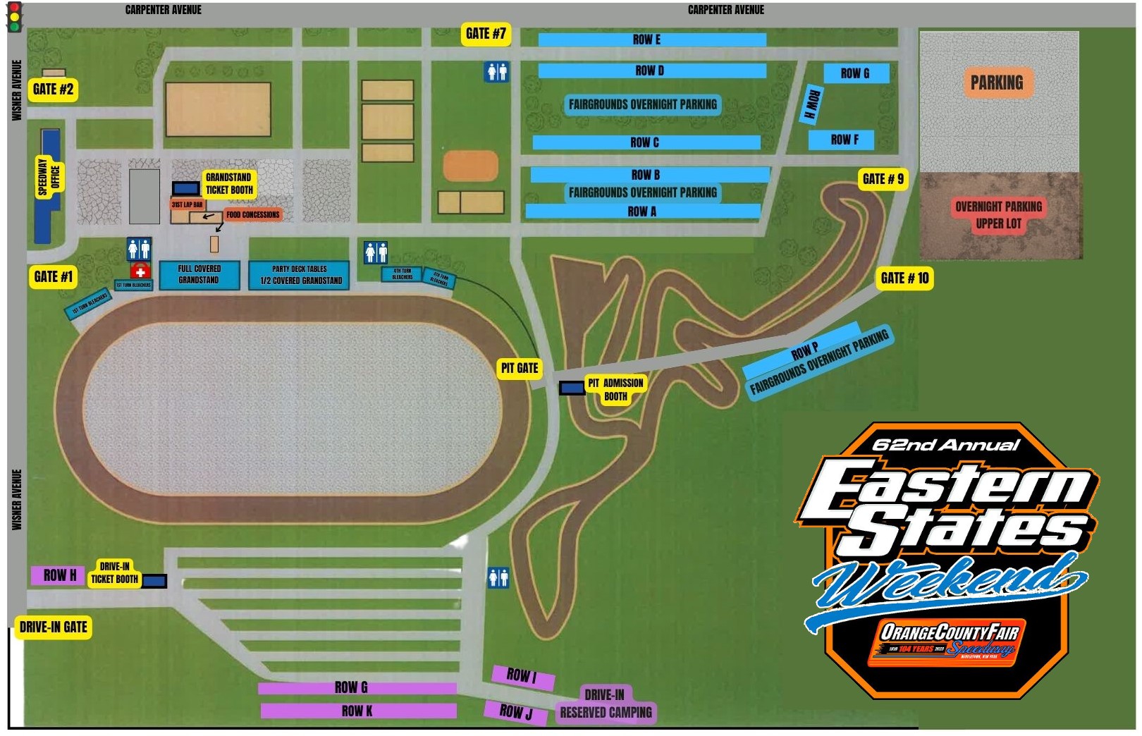 CAMPING & PARKING Orange County Fair Speedway